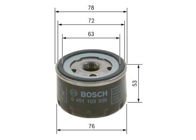 FILTRU ULEI BOSCH 0451103336 4