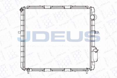 Радиатор, охлаждение двигателя JDEUS M-0230481 для RENAULT CLIO