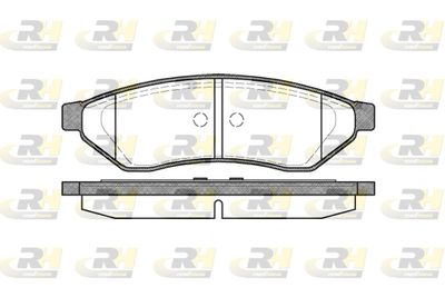 Комплект тормозных колодок, дисковый тормоз ROADHOUSE 21049.00 для DAEWOO MAGNUS