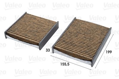 Filtr kabinowy VALEO 701007 produkt