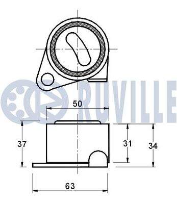 ROLA INTINZATOR CUREA DISTRIBUTIE RUVILLE 540094 1