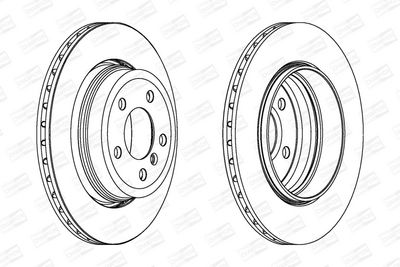 BREMSSCHEIBE CHAMPION 562327CH1 1