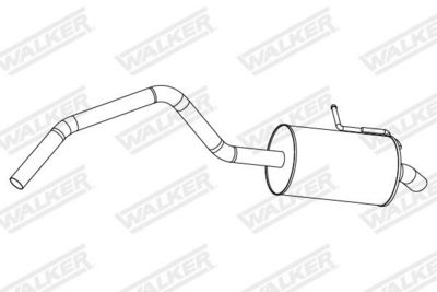 ENDSCHALLDäMPFER WALKER 24311 1