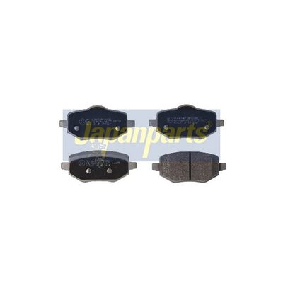 комплект спирачно феродо, дискови спирачки JAPANPARTS PP-0620AF