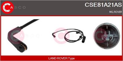 SENZOR DE AVERTIZARE UZURA PLACUTE DE FRANA