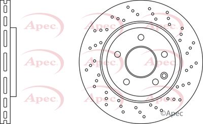 Brake Disc APEC DSK3620