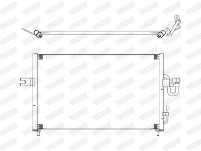 CONDENSATOR CLIMATIZARE WALKER WCD00246 7