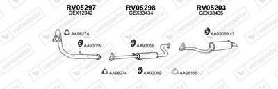 SISTEM DE ESAPAMENT VENEPORTE 050094