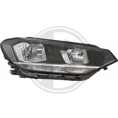 DIEDERICHS 2297080 Основная фара  для VW TOURAN (Фольцваген Тоуран)