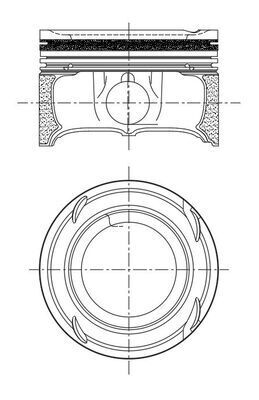 PISTON MAHLE 001PI00200002