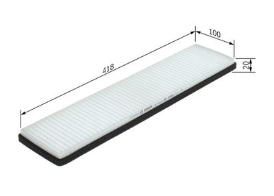 BOSCH Filter, cabin air 1 987 435 024
