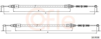 CABLU FRANA DE PARCARE