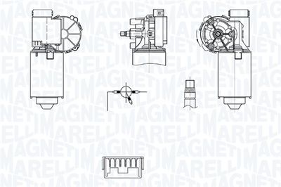 MOTOR STERGATOR MAGNETI MARELLI 064374200010