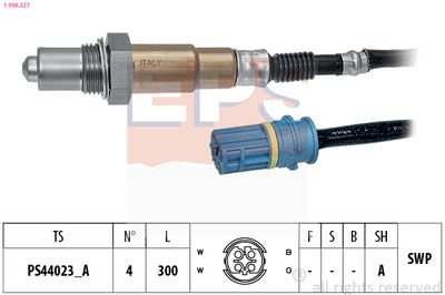 Sonda lambda EPS 1.998.327