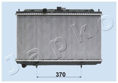 Радиатор, охлаждение двигателя JAPKO RDA213058 для NISSAN PRIMERA
