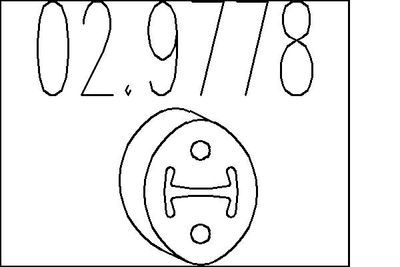 TAMPON CAUCIUC AMORTIZOR ESAPAMENT