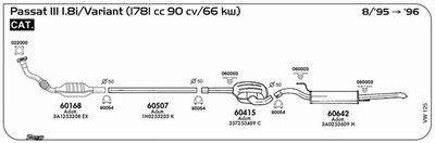 Układ wydechowy SIGAM VW125