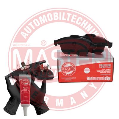 Sada brzdových platničiek kotúčovej brzdy MASTER-SPORT GERMANY Premium 13046072492N-SET-MS