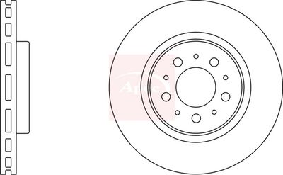 APEC Brake Disc DSK2050