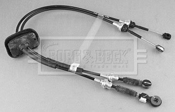 Cable Pull, manual transmission Borg & Beck BKG1002