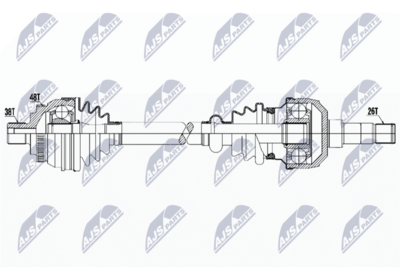 полуоска NTY NPW-WW-202