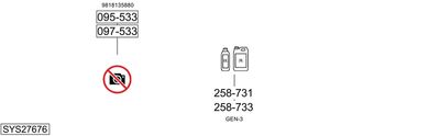 Układ wydechowy BOSAL SYS27676