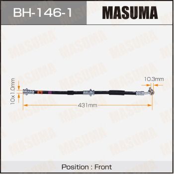 MASUMA BH-146-1 Тормозной шланг  для NISSAN PRIMERA (P11) 2.0 16V