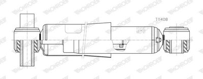 Iskunvaimennin MONROE T1408 – SCANIA