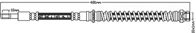 Brake Hose JURATEK JBH1016