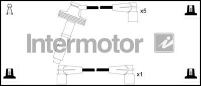 Комплект проводов зажигания INTERMOTOR 73810 для VOLVO C70
