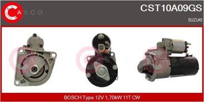 CASCO CST10A09GS Стартер  для SUZUKI SX4 (Сузуки Сx4)