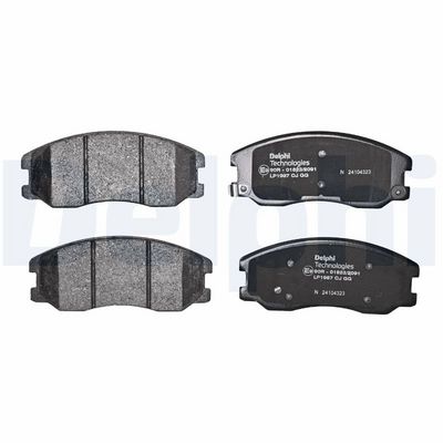 Remblokken set Voor (met een dempingskussen  zonder toevoegingen), past: CHEVROLET CAPTIVA, EQUINOX  OPEL ANTARA A 2.0D-3.4 04.03-