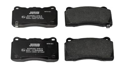 BREMSBELAGSATZ SCHEIBENBREMSE