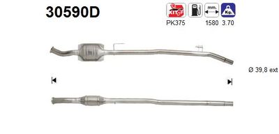 Katalizator AS 30590D