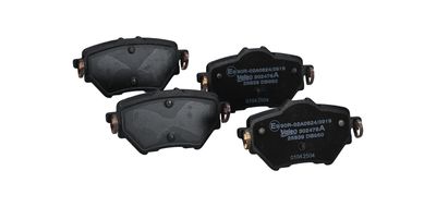 BREMSBELAGSATZ SCHEIBENBREMSE VALEO 302478A 25