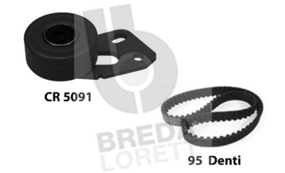 Комплект ремня ГРМ BREDA LORETT KCD0282 для HONDA QUINTET