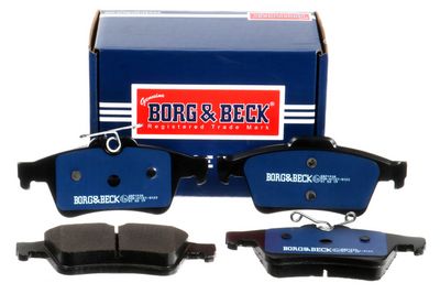 комплект спирачно феродо, дискови спирачки BORG & BECK BBP1938