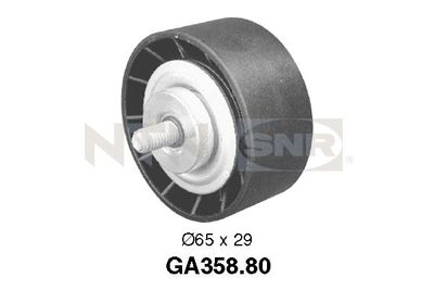 SNR GA358.80 Ролик ремня генератора для FIAT IDEA