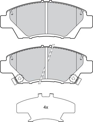 SET PLACUTE FRANA FRANA DISC VALEO 302158 1