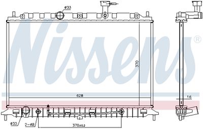 RADIATOR RACIRE MOTOR NISSENS 66769 4