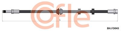 COFLE 92.BH.FD043 Тормозной шланг  для FORD COUGAR (Форд Коугар)