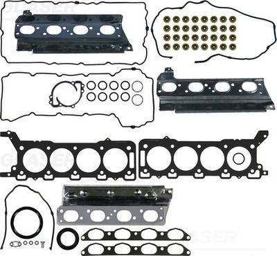 пълен комплект гарнитури, двигател GLASER S90353-00