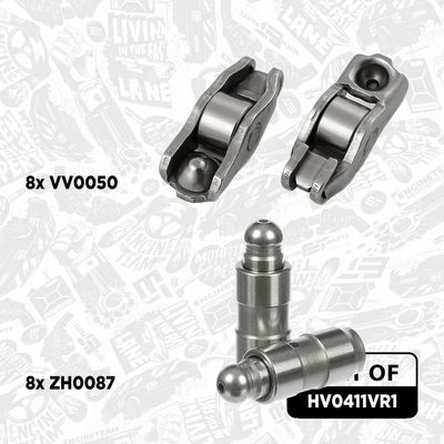 SET AX CU CAME ET ENGINETEAM HV0411VR1 5