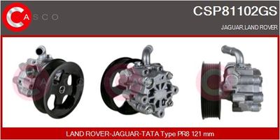 CASCO CSP81102GS Рулевая рейка  для LAND ROVER RANGE ROVER (Ленд ровер Ранге ровер)