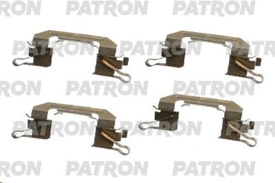 Комплектующие, колодки дискового тормоза PATRON PSRK1192 для NISSAN MURANO