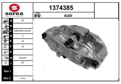 BREMSSATTEL SNRA 1374385