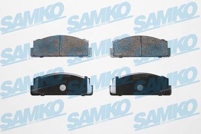 Комплект тормозных колодок, дисковый тормоз SAMKO 5SP489 для NISSAN DATSUN