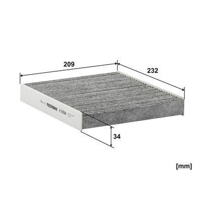 Vorschau Filter, Innenraumluft Ansicht 2
