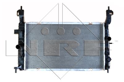 Радиатор, охлаждение двигателя NRF 58436 для OPEL MERIVA