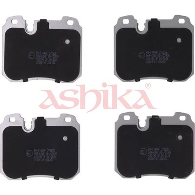 комплект спирачно феродо, дискови спирачки ASHIKA 50-00-0144